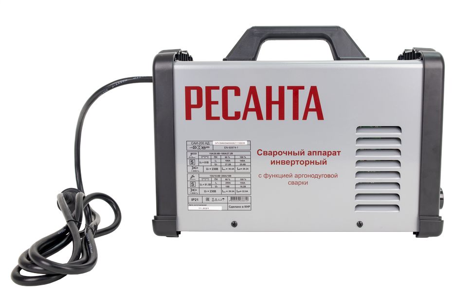 Сварочный аппарат инверторный Ресанта САИ-200 АД